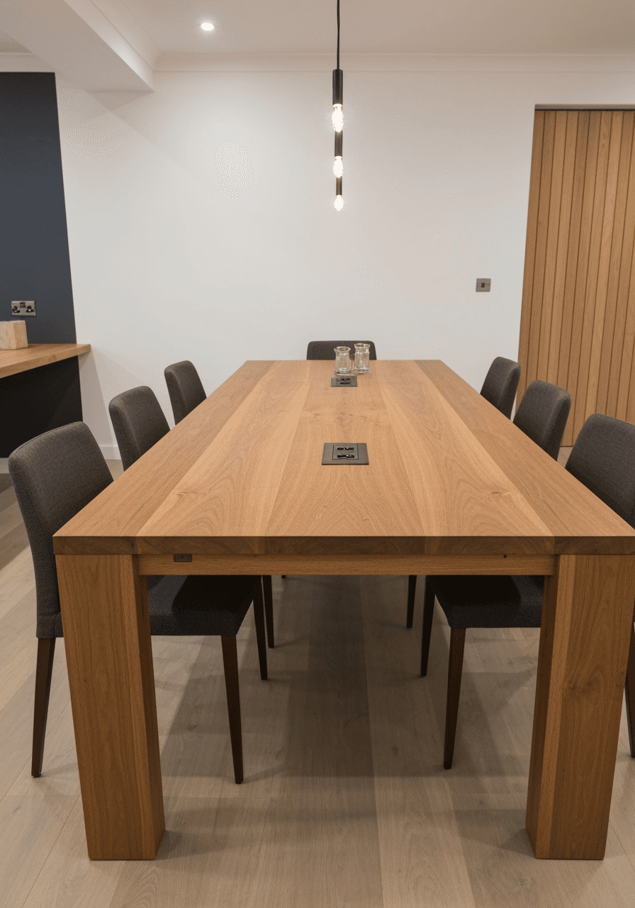 Custom dining and study furniture