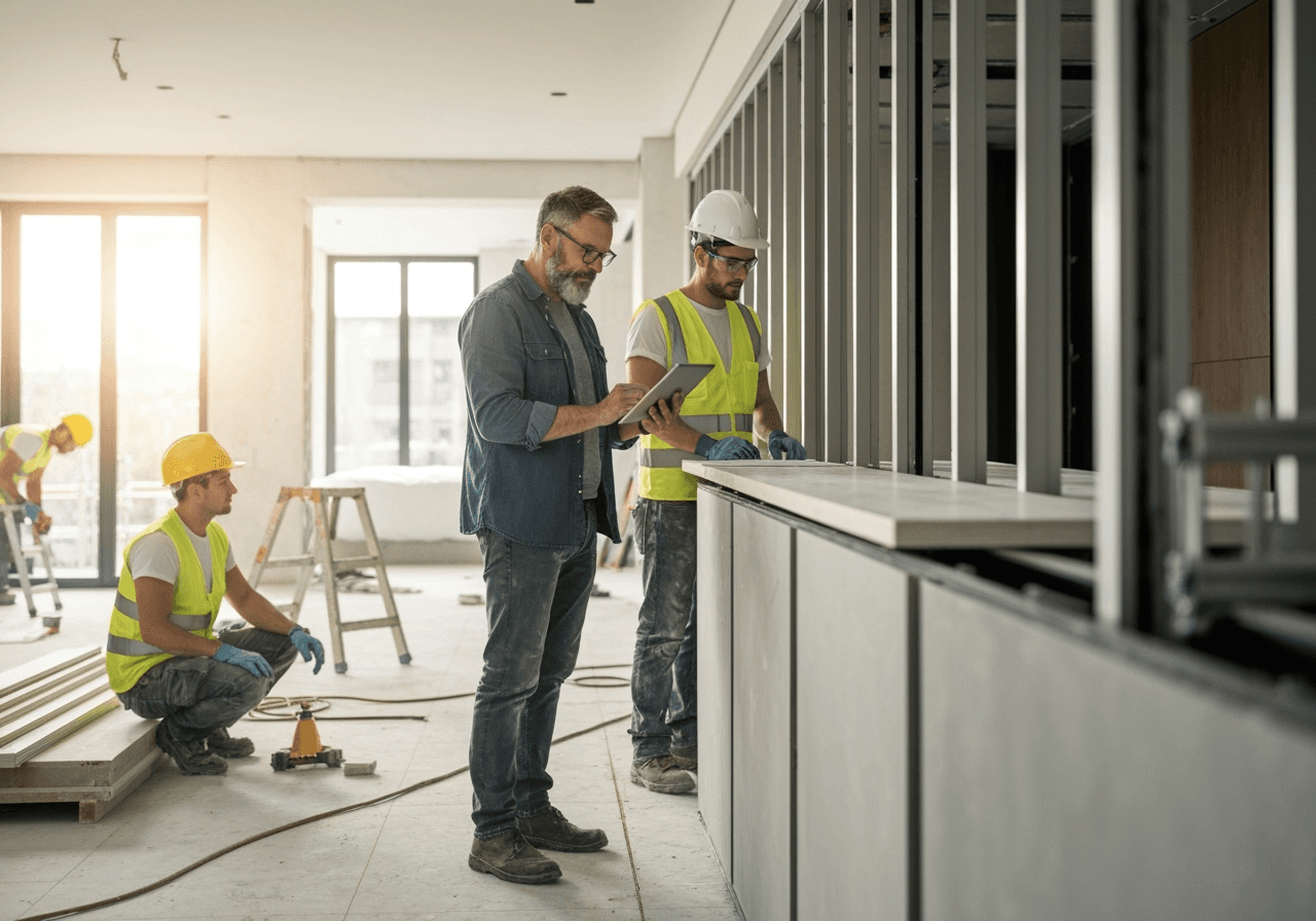 Construction site management and coordination