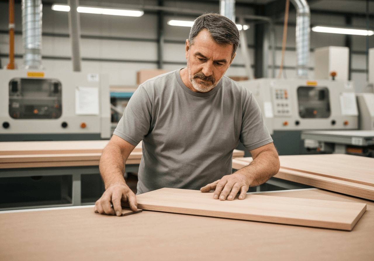 Factory quality control and craftsmanship