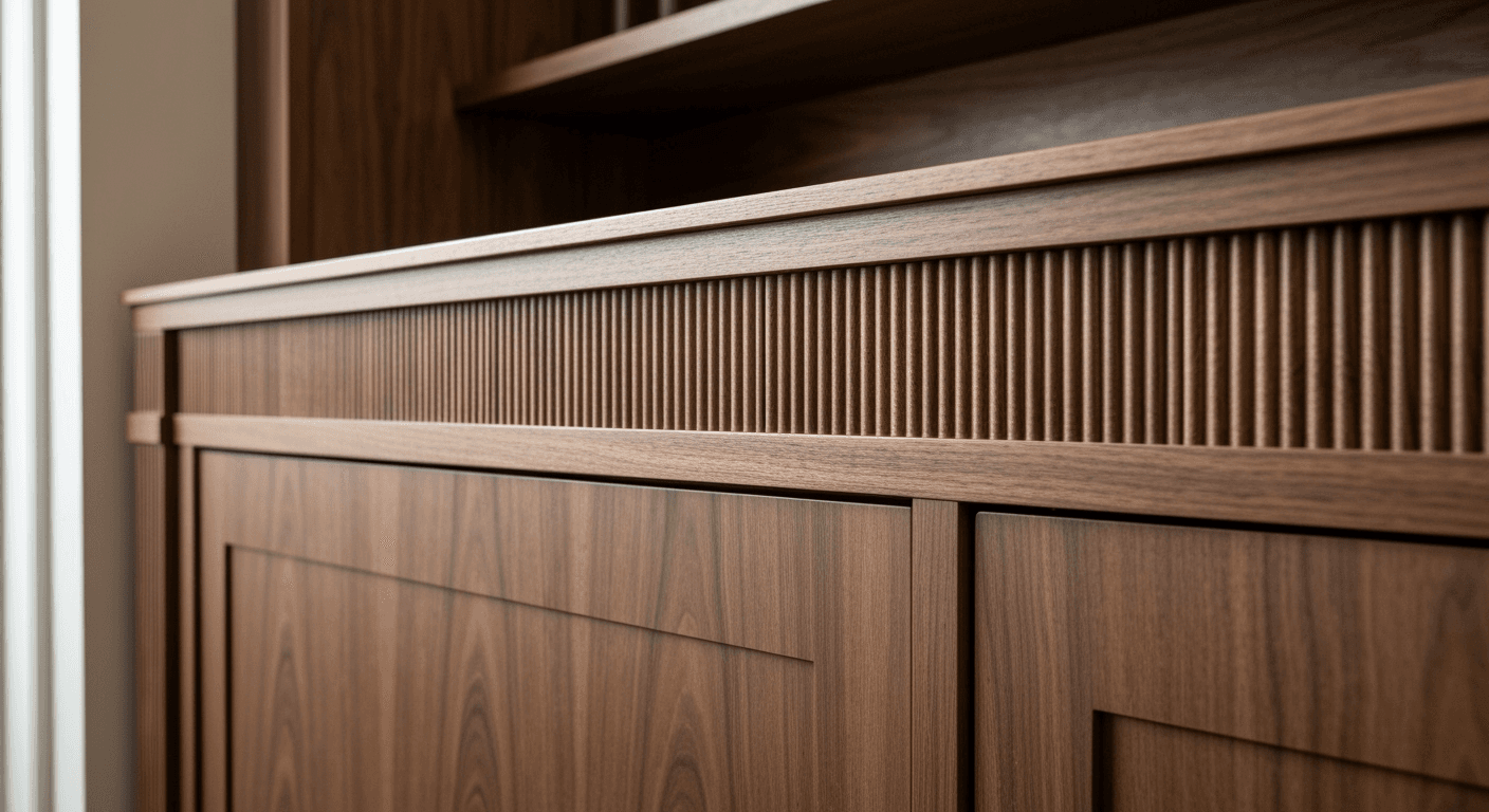 Factory millwork Bangalore - CNC precision cabinetry with QC process