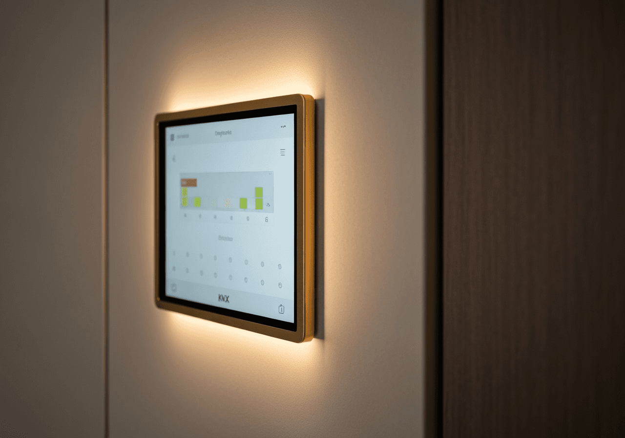 KNX automation keypad and integration